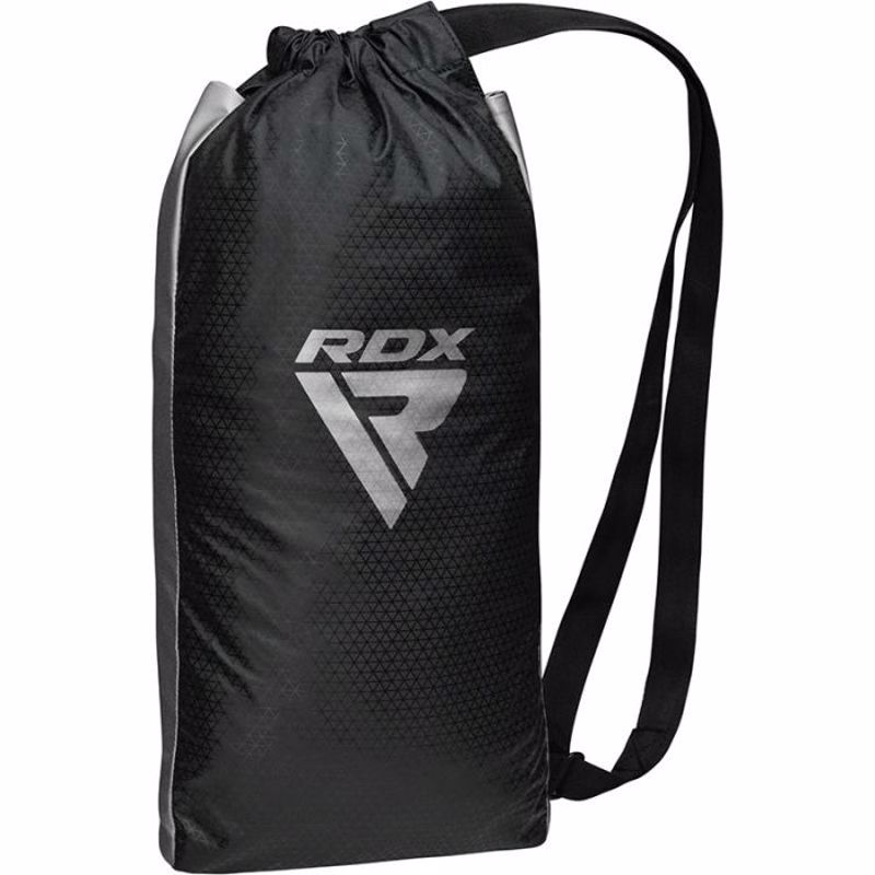 RDX L2 MARK LACES Pro Sparring Boxing Gloves - BLACK/silver